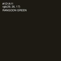 #1D1A11 - Rangoon Green Color Image